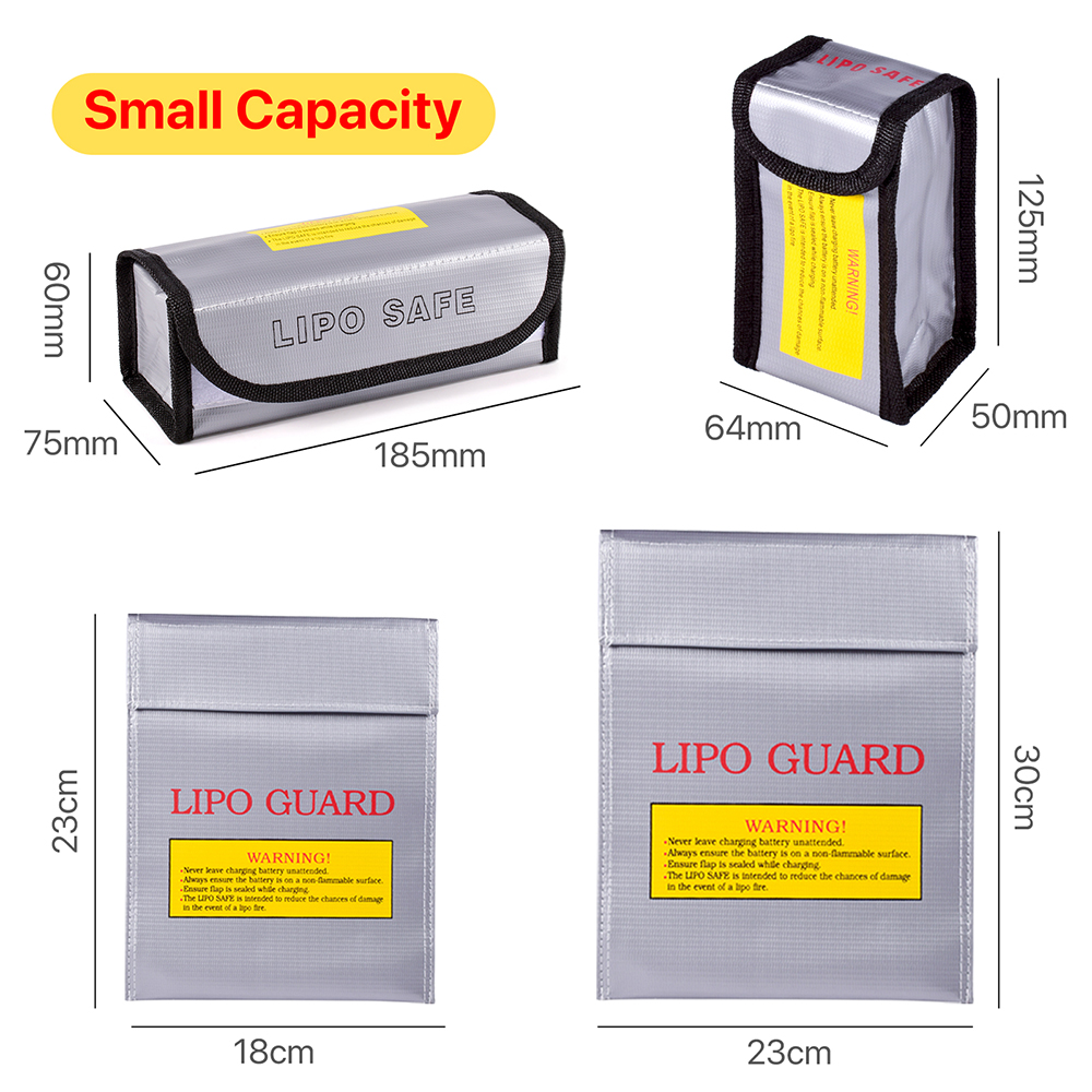 Fpv Drone Bag - Lipo Guard แบตเตอรี่ปลอดภัยกระเป๋าทนไฟสําหรับ RC รถ Drone