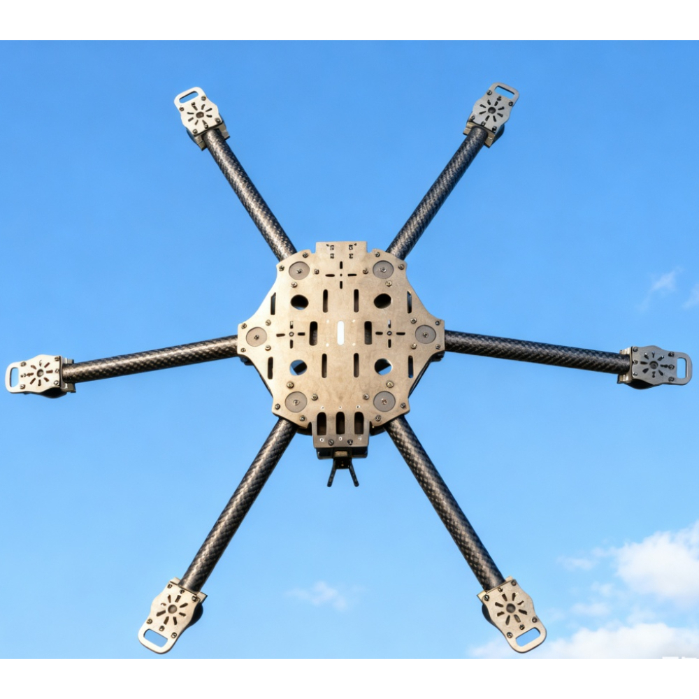 Fpv Drone Propeller - โครงโดรนคาร์บอนไฟเบอร์แบบ Cross Machine Six Axis ขนาด