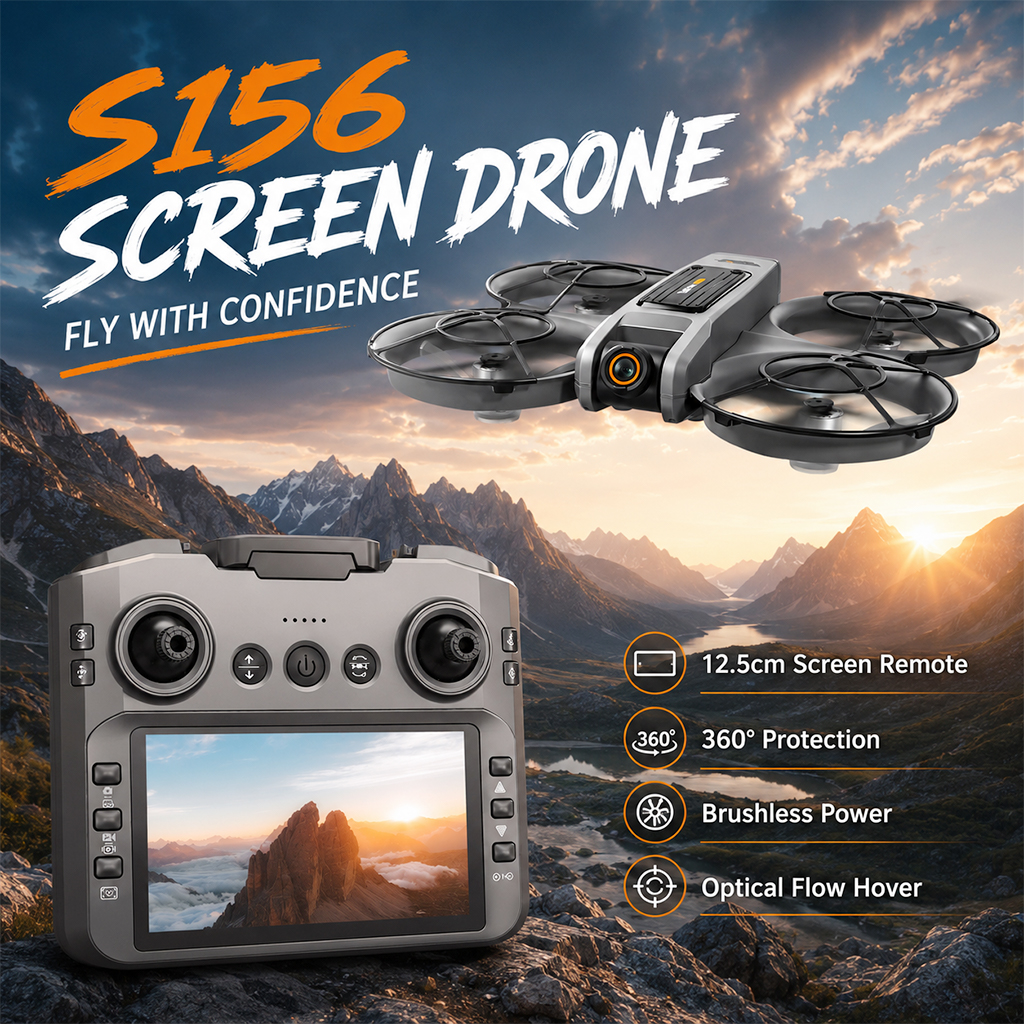 Fpv Drone Bag - โดรน ZNLYRION S156 RC 8K กล้องคู่