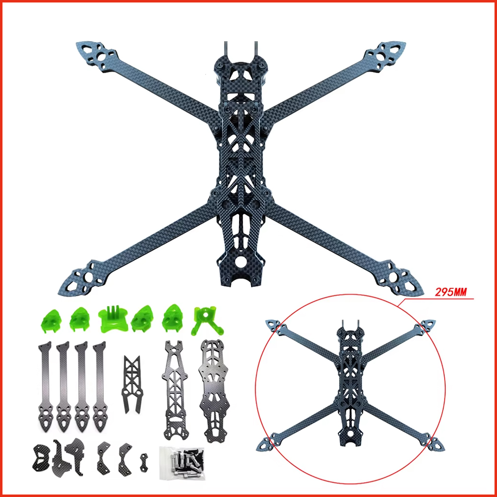 Fpv Drone Quadcopter - 1ชิ้นเครื่องหมาย Mark4 4 HD 7นิ้ว295มม. 3K