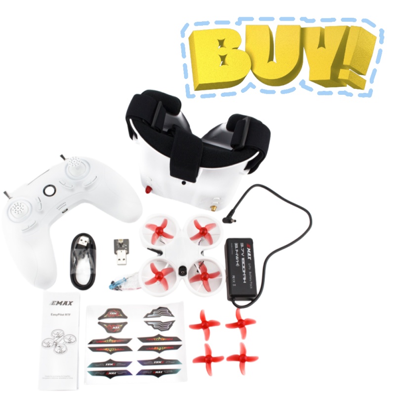 Fpv Drone Goggles - โดรน EMAX EZ Pilot 82MM Mini