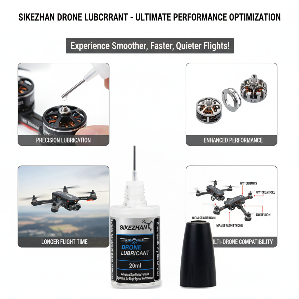Fpv Drone Quadcopter - น้ำมันหล่อลื่นสำหรับมอเตอร์ไมโครโดรน Tiny Whoop RC FPV ควอดคอปเตอร์