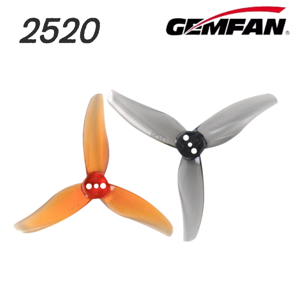 Fpv Drone Propeller - 4 คู่เจมแฟน ฮิวริเคน 2520 2.5X2X3 ใบพัดพีซี