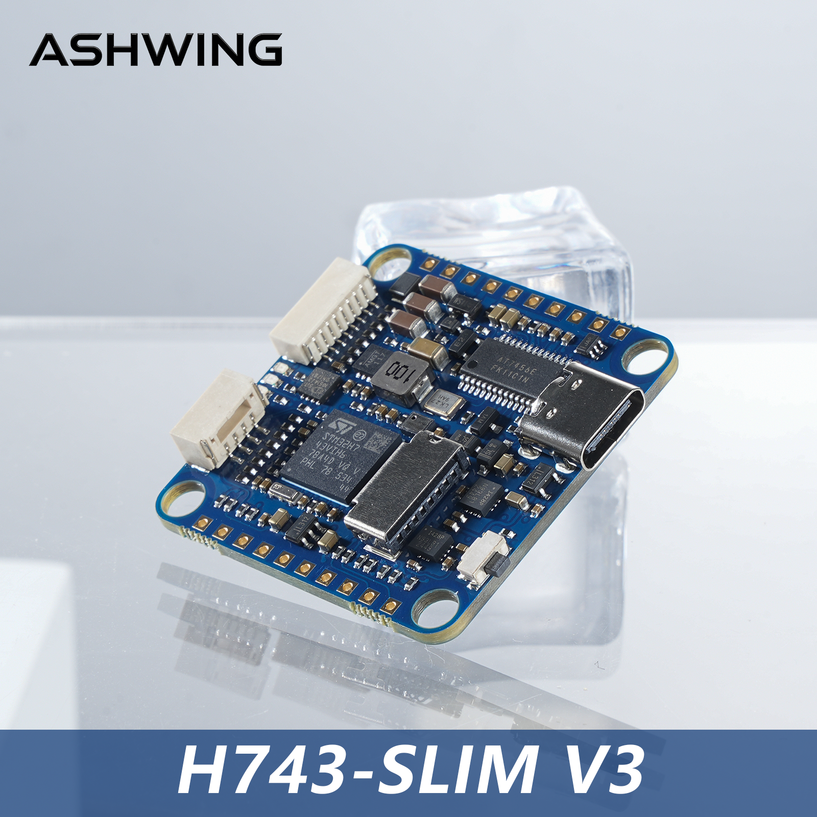 Fpv Drone Flight Controller - H743-SLIM V3 ชุดควบคุมการบิน STM32H743VIT6 5V 2A
