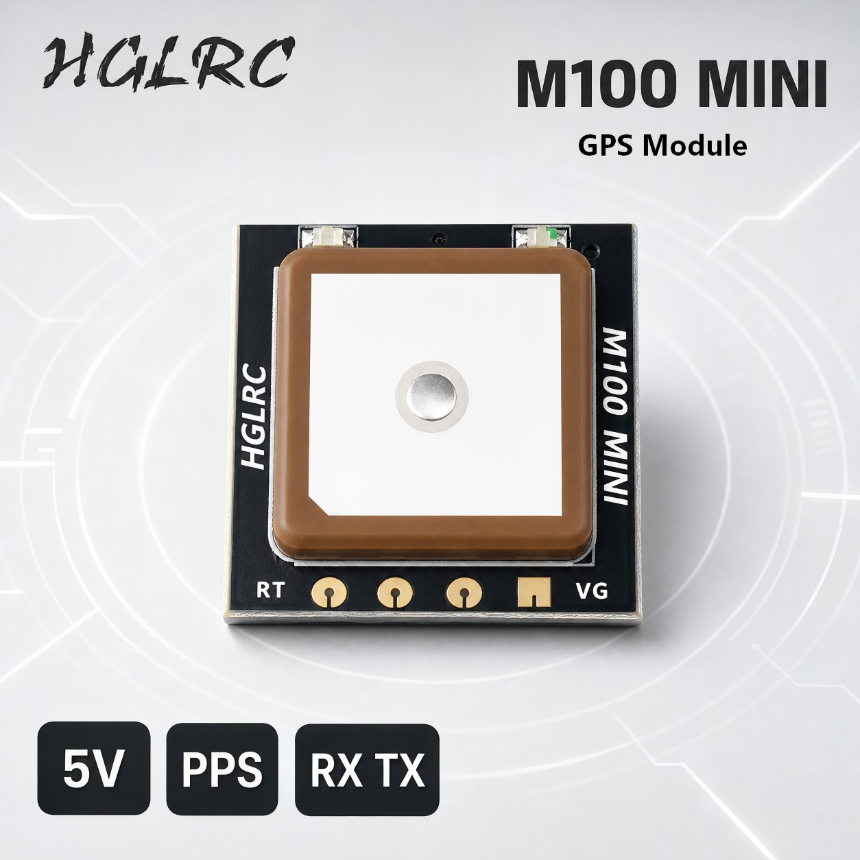 Fpv Drone Flight Controller - HGLRC M100 MINI GPS โมดูล M10