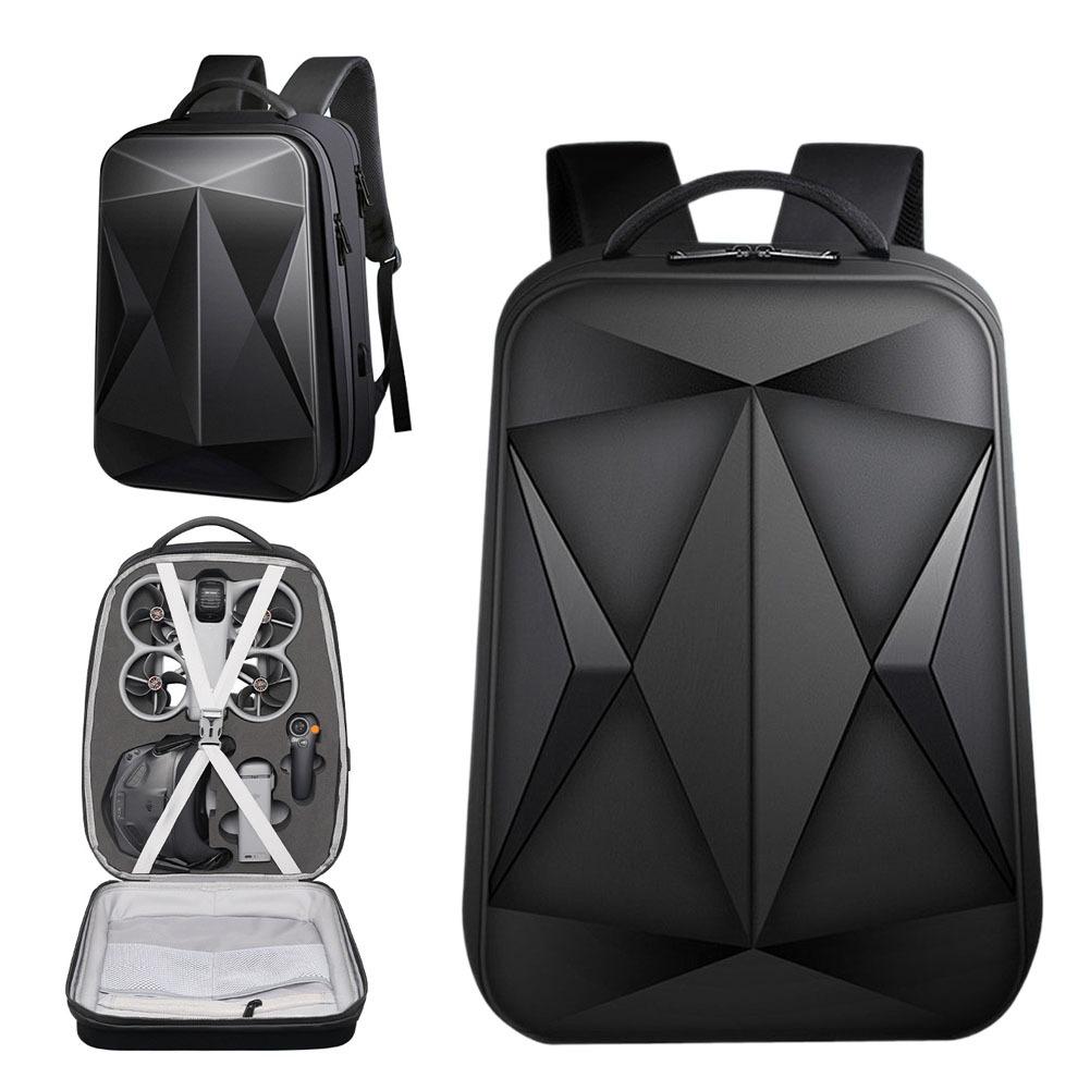 Fpv Drone Bag - กระเป๋าเป้สะพายหลังแบบแข็งสำหรับโดรน DJI AVATA 360 ความจุขนาดใหญ่ กระเป๋าเก็บของแบบสะพายไหล่