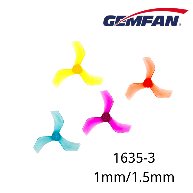 Fpv Drone Propeller - ใบพัด Gemfan 1635 ขนาด 40 มม.