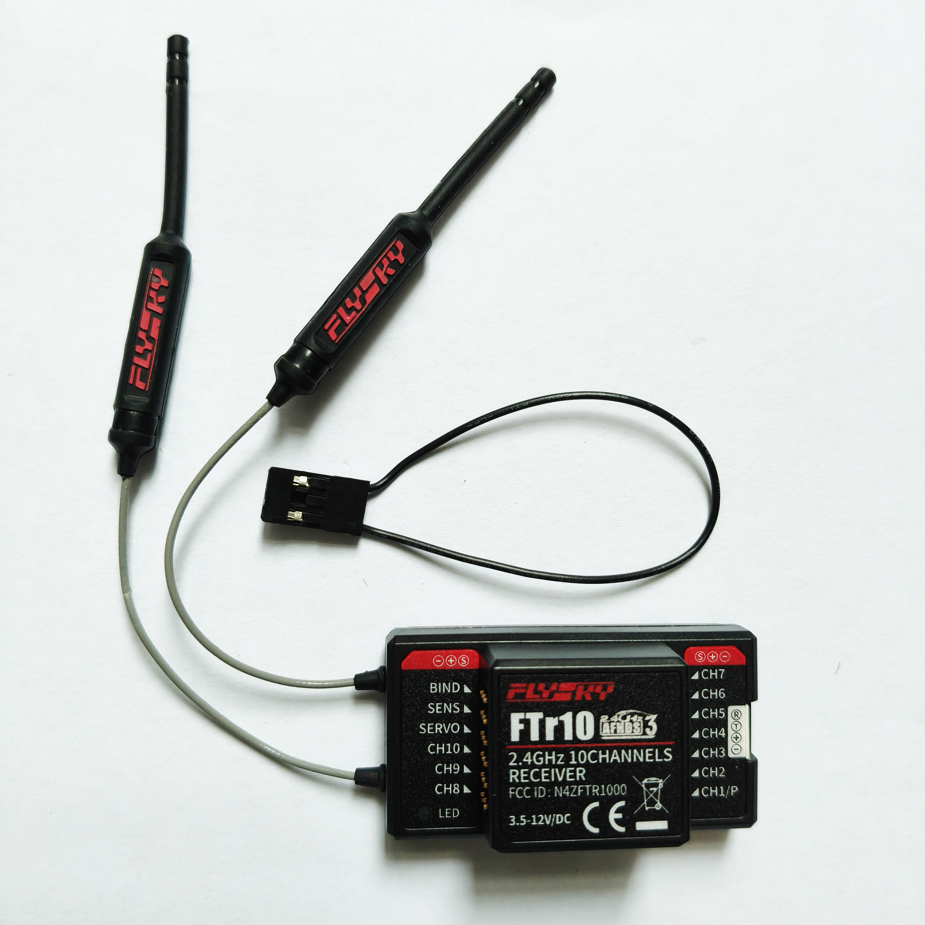 Fpv Drone Antenna - FlySky FTr10 FTr16S 2.4G สองทางเสาอากาศคู่ PPM/IBUS