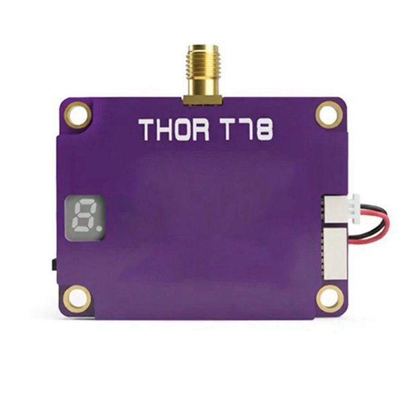 Fpv Drone Vtx - WOWFU-THOR T78 3W เครื่องส่งสัญญาณวิดีโอ FPV 7.2G-8G