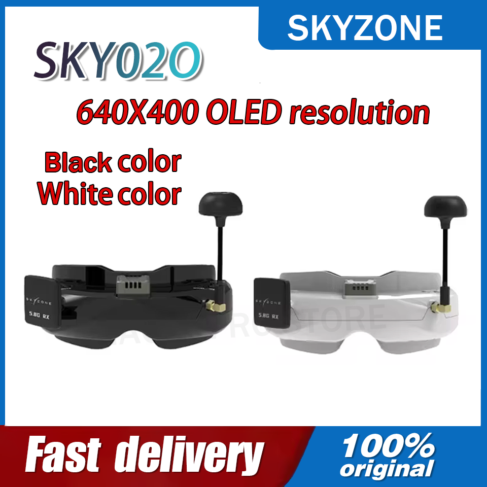 แว่นตา FPV SKYZONE SKY02O OLED - Fpv Drone Goggles บทวิจารณ์และราคา