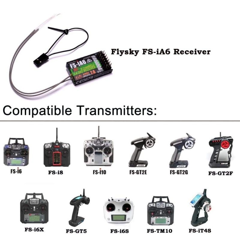 ฟลายสกาย FS-IA6 ตัวรับสัญญาณ 6 - Fpv Drone Antenna บทวิจารณ์และราคา