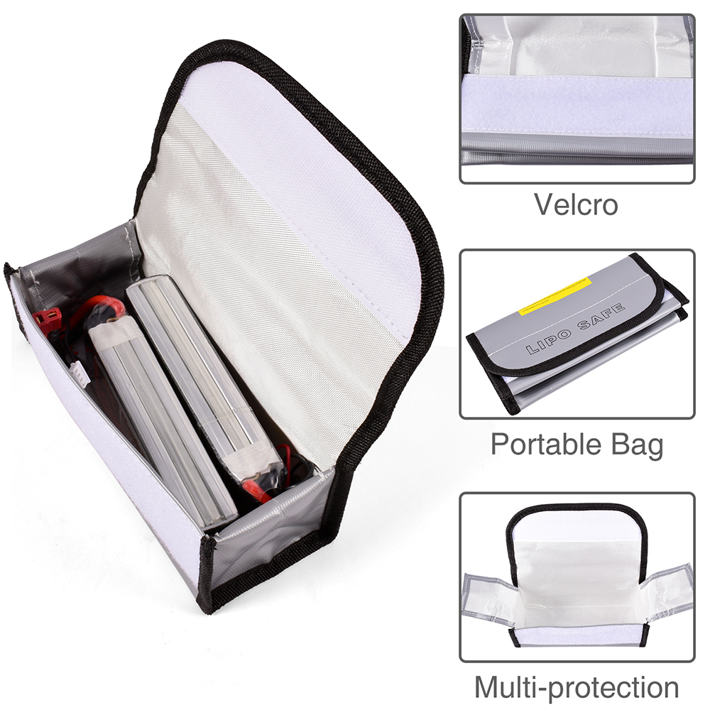 Lipo Guard แบตเตอรี่ปลอดภัยกระ - Fpv Drone Bag บทวิจารณ์และราคา