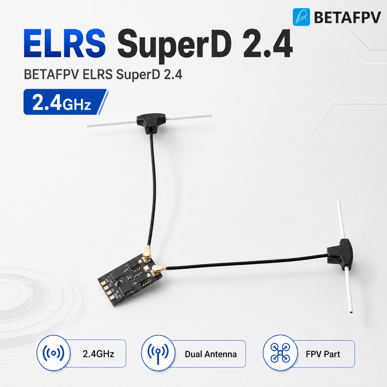 BETAFPV ELRS ตัวรับสัญญาณ 915M - Fpv Drone Quadcopter บทวิจารณ์และราคา