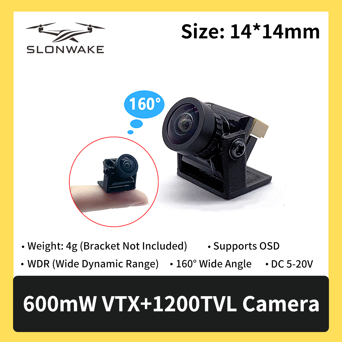 ชุดส่งสัญญาณวิดีโอและกล้อง SLO - Fpv Drone Vtx บทวิจารณ์และราคา
