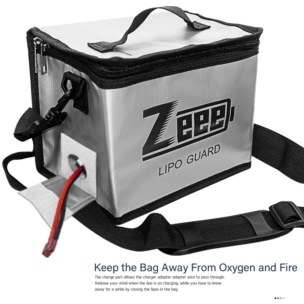 Zeee Lipo แบตเตอรี่ปลอดภัยกระเ - Fpv Drone Bag บทวิจารณ์และราคา