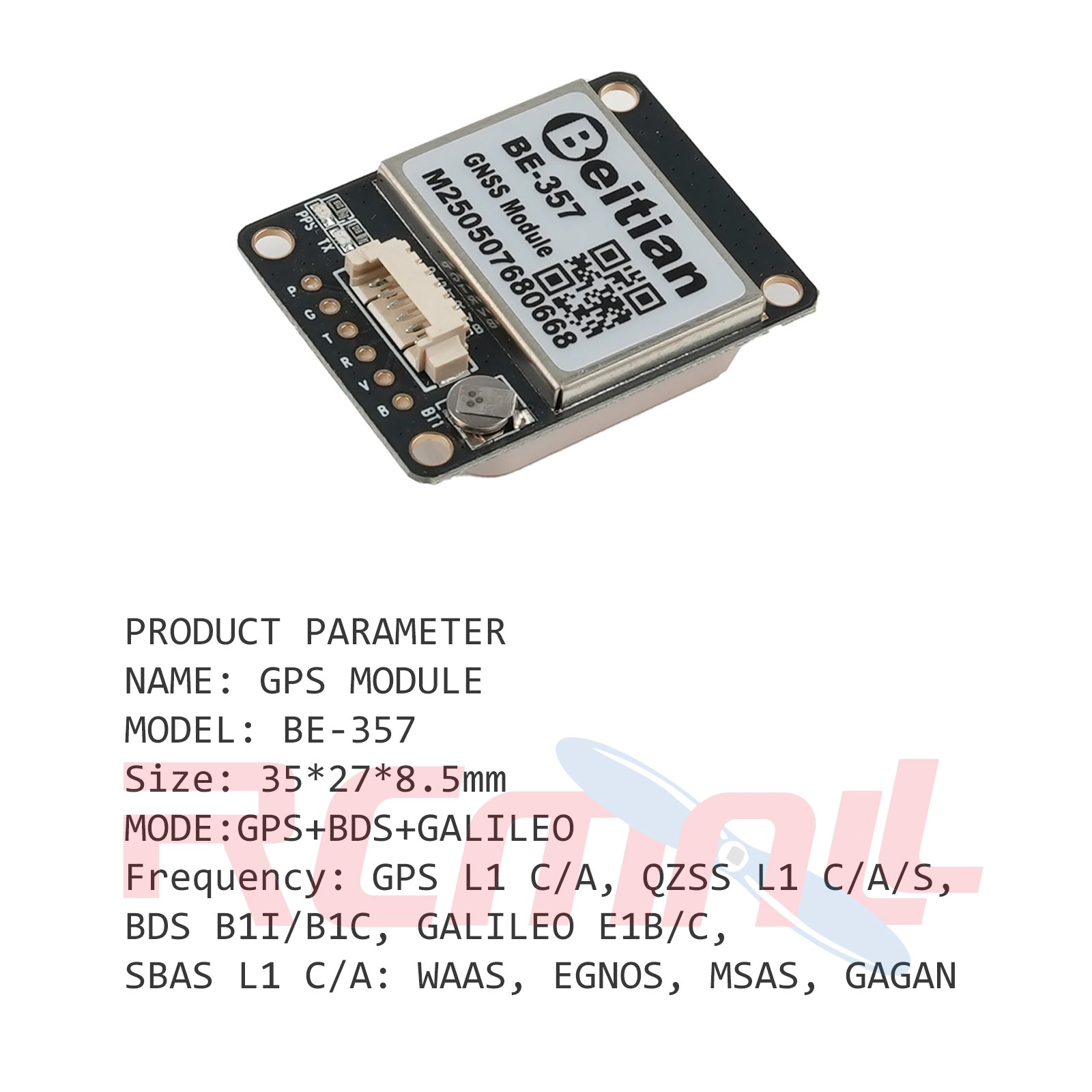 โมดูล GPS Beitian BE-357 BE357 - Fpv Drone Flight Controller บทวิจารณ์และราคา