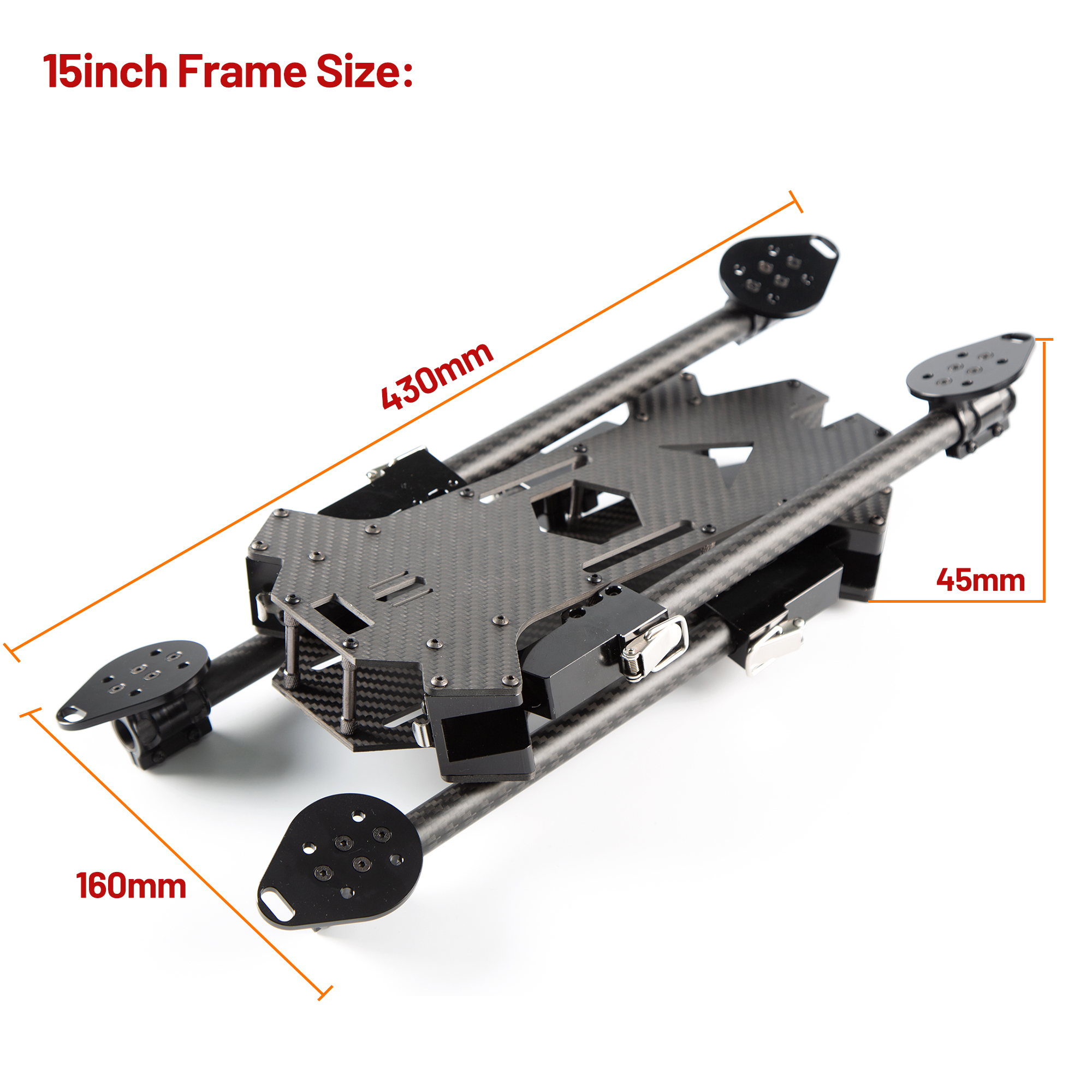 ชุดโครงคาร์บอนไฟเบอร์พับได้ขนา - Fpv Drone Kit บทวิจารณ์และราคา