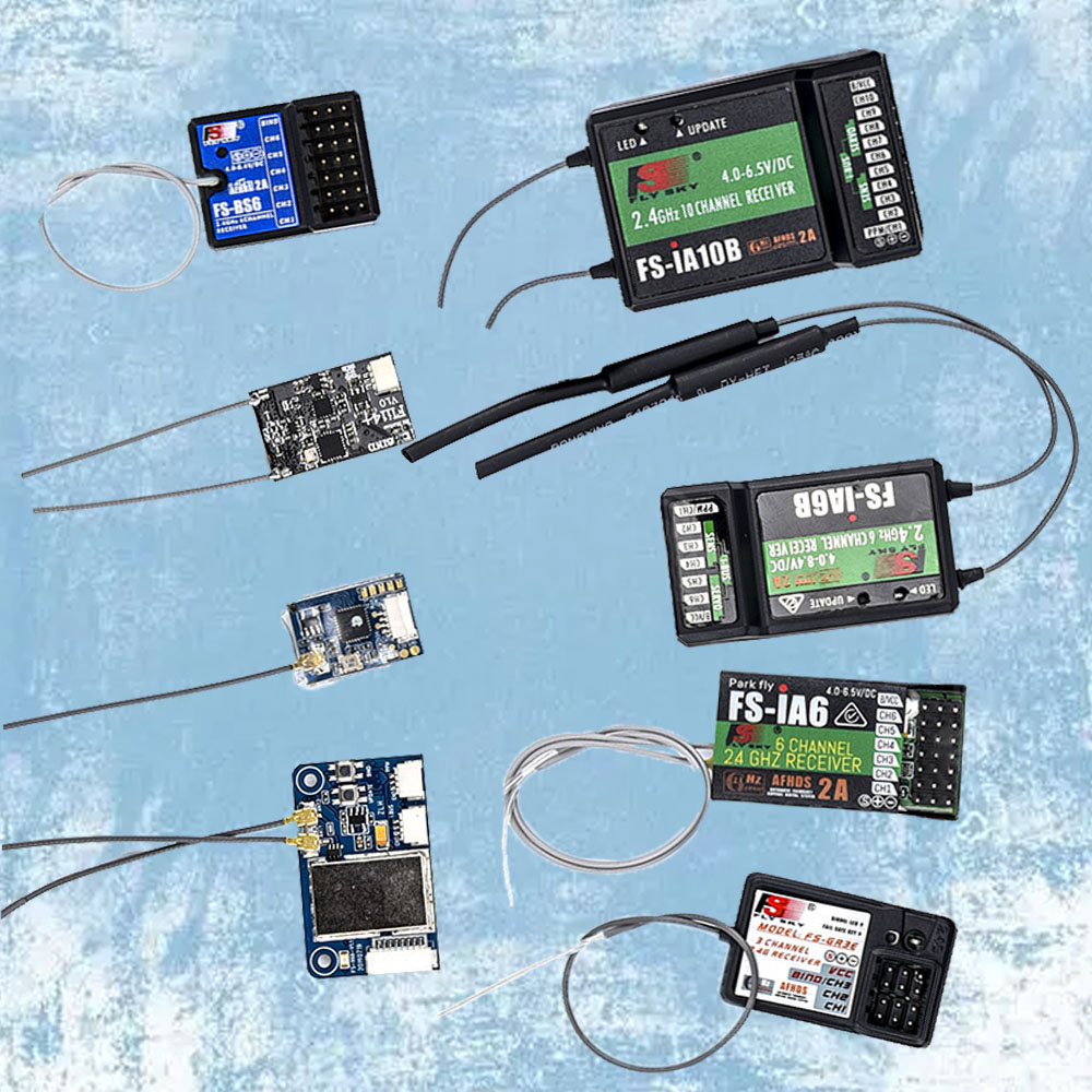 ฟลายสกาย RC รีซีฟเวอร์ FS-IA6  - Fpv Drone Receiver บทวิจารณ์และราคา