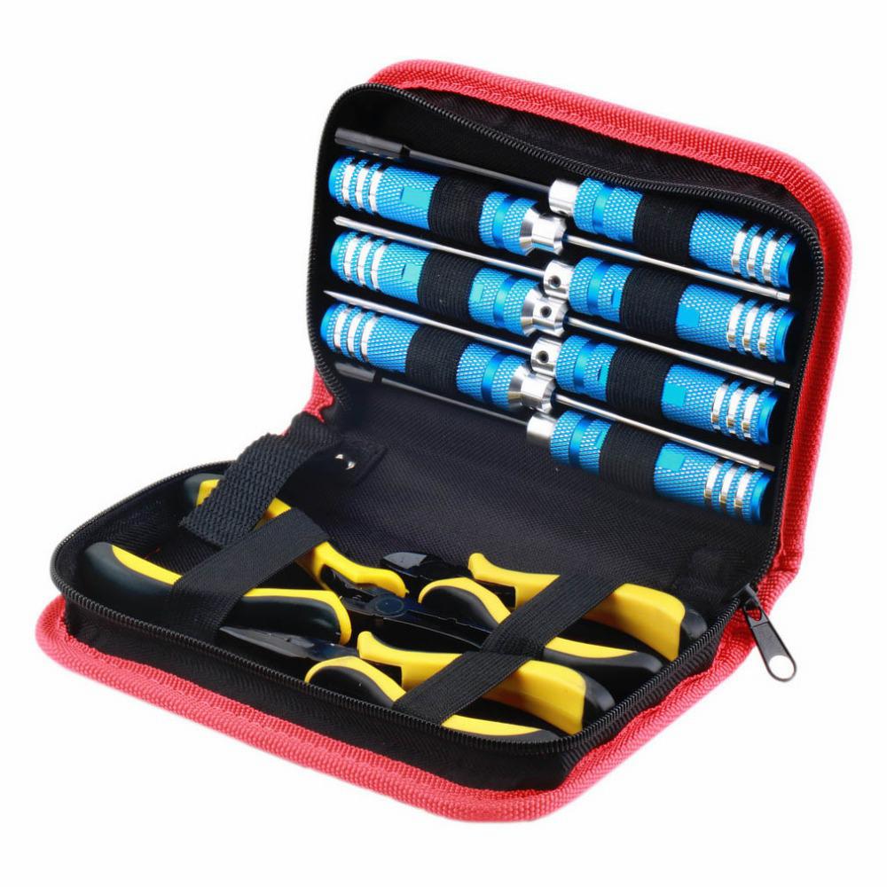 ชุดไขควงหกเหลี่ยม 10 ชิ้น ขนาด - Fpv Drone Tool Kit บทวิจารณ์และราคา