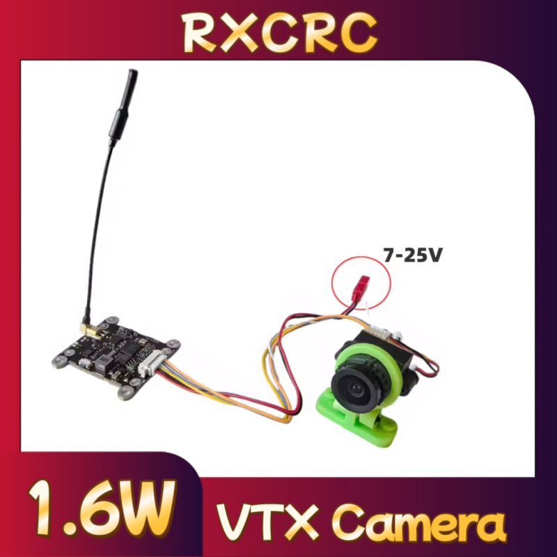 โมดูล RXCRC 5.8G 48CH 1.6W VTX - Fpv Drone Vtx บทวิจารณ์และราคา