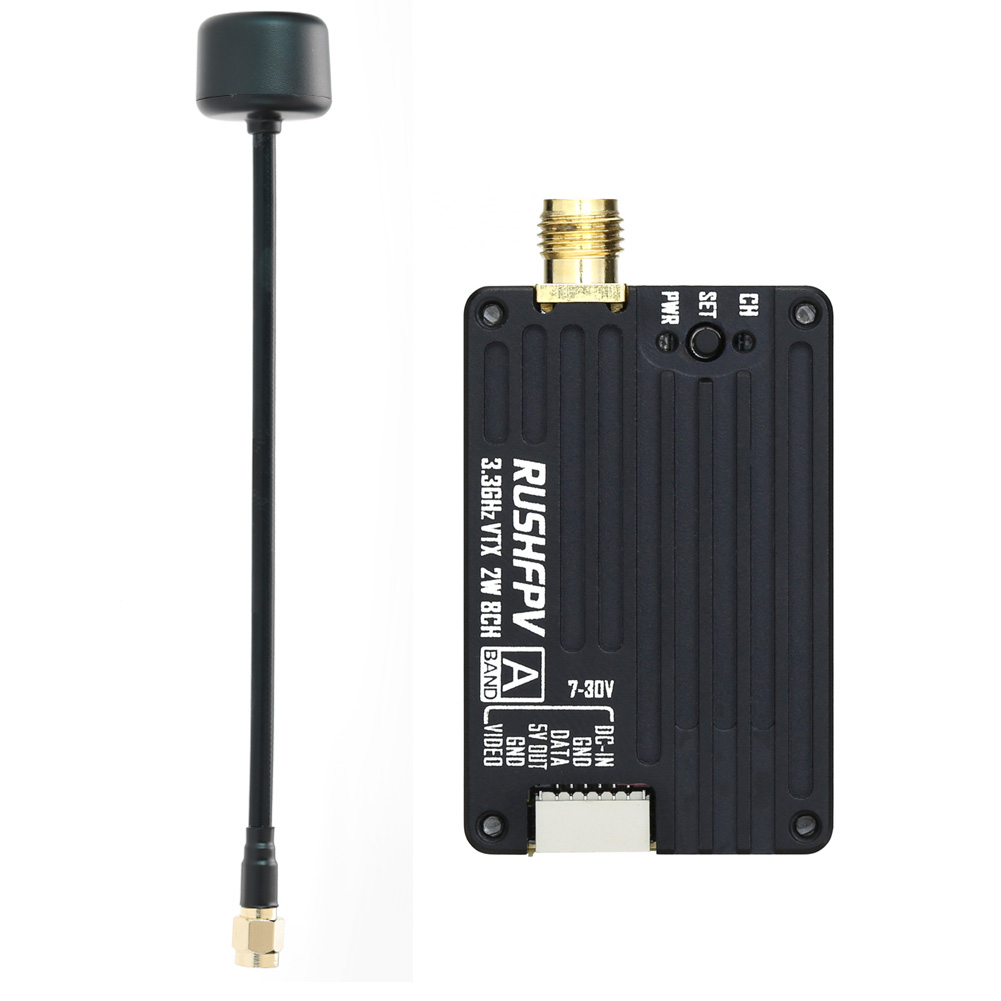 RUSHFPV 3.3G 2W VTX เครื่องส่ง - Fpv Drone Vtx บทวิจารณ์และราคา