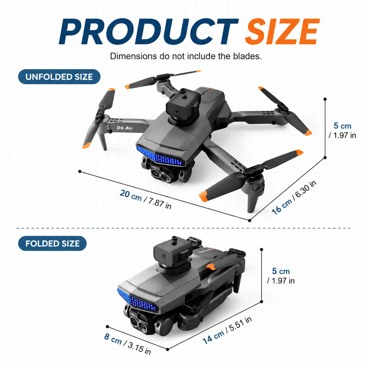 โดรน ZNLYRION D6 Air พับได้ คว - Fpv Drone Bag บทวิจารณ์และราคา