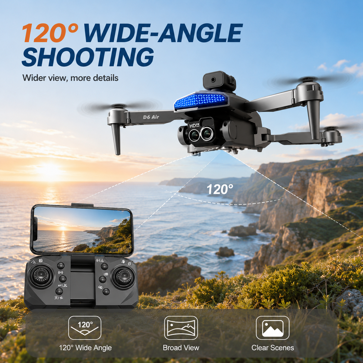 โดรน ZNLYRION D6 Air พับได้ คว - Fpv Drone Bag บทวิจารณ์และราคา
