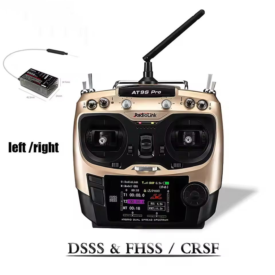 Radiolink AT9SPro 12CH 2.4G DS - Fpv Drone Transmitter บทวิจารณ์และราคา
