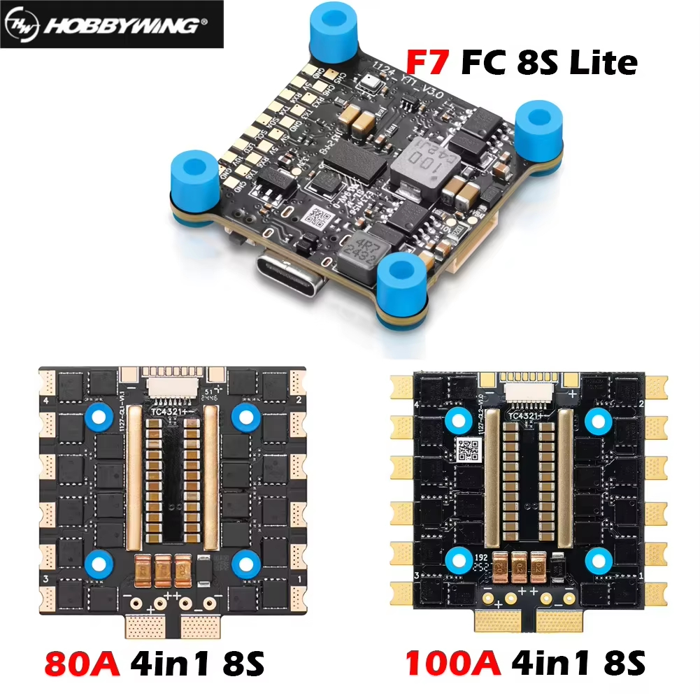 HobbyWing XRotor 80A 100A 4in1 - Fpv Drone Flight Controller บทวิจารณ์และราคา