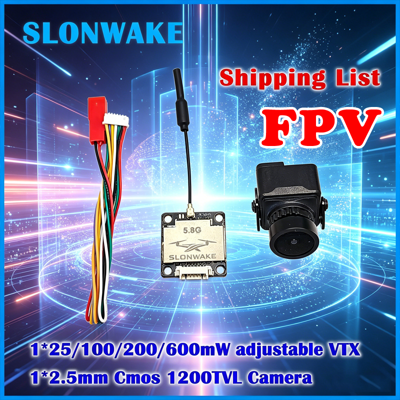 SLONWAKE พร้อมใช้งาน 5.8G 48CH - Fpv Drone Camera บทวิจารณ์และราคา