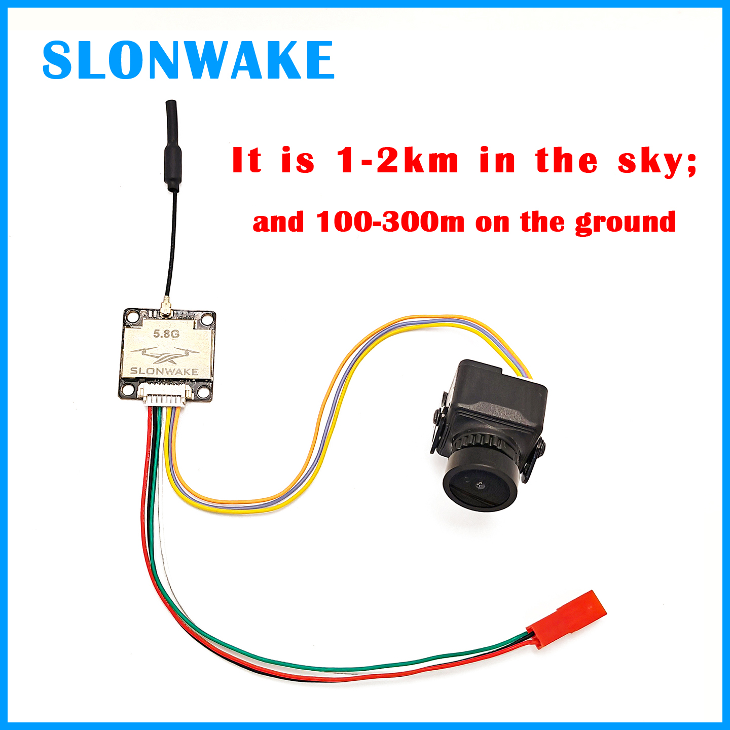 SLONWAKE พร้อมใช้งาน 5.8G 48CH - Fpv Drone Camera บทวิจารณ์และราคา