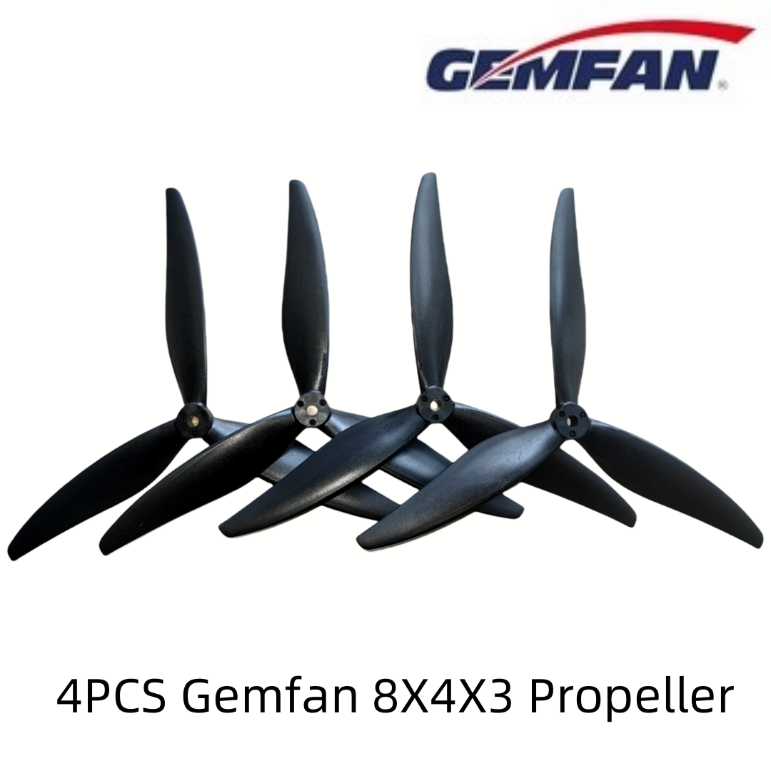 4PCS Gemfan 8040 8X4X3 3-Blade - Fpv Drone Propeller บทวิจารณ์และราคา