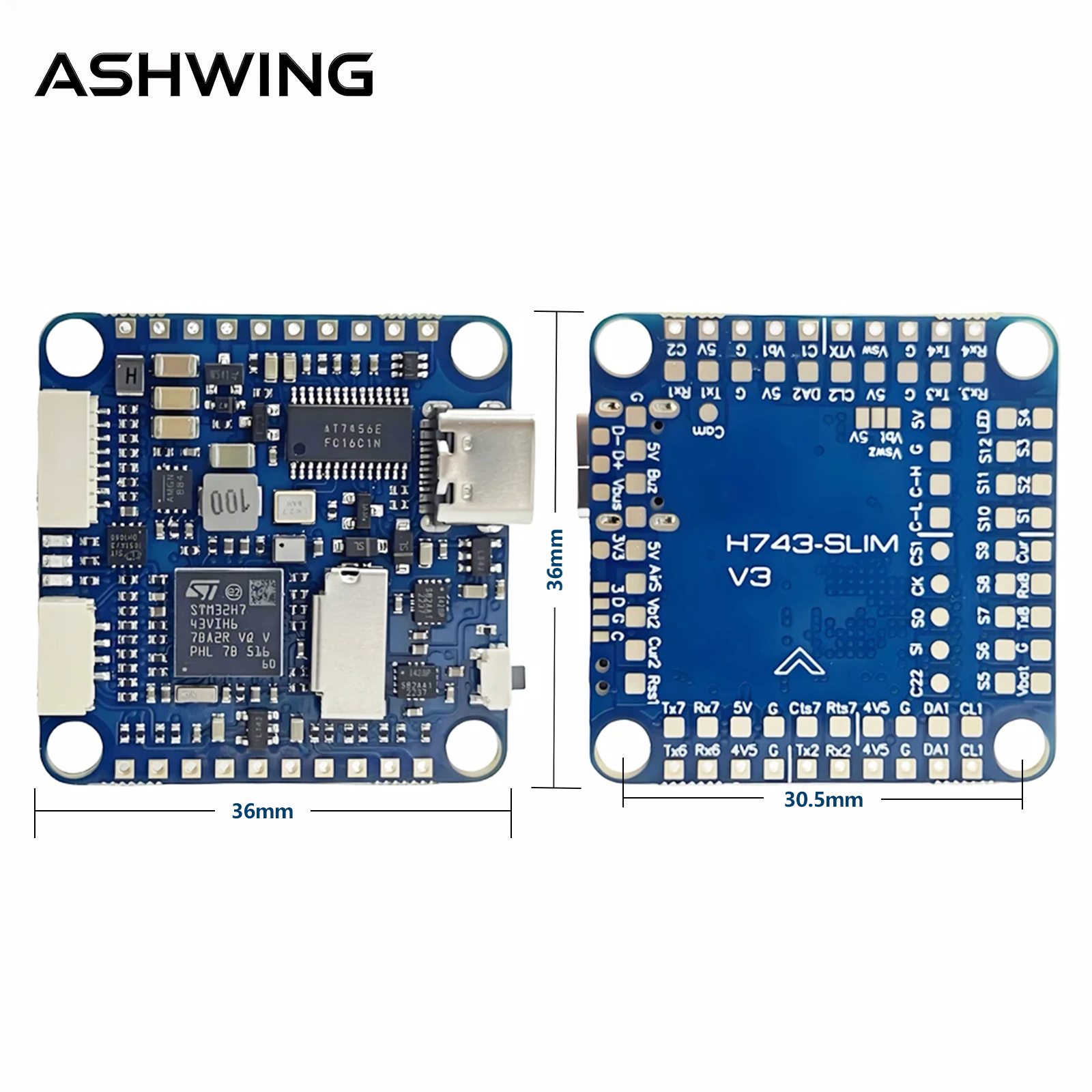 H743-SLIM V3 ชุดควบคุมการบิน S - Fpv Drone Flight Controller บทวิจารณ์และราคา