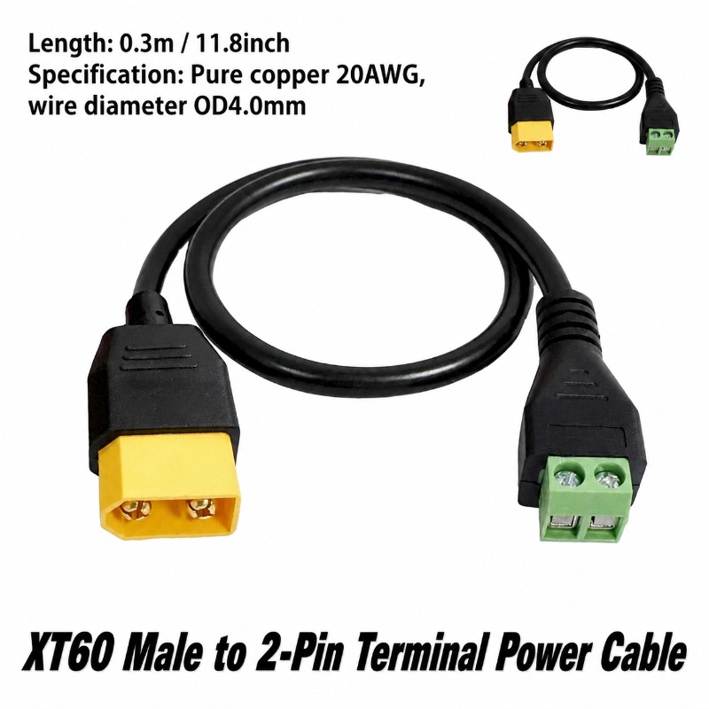 สายอะแดปเตอร์ XT60 ตัวผู้-ตัวเ - Fpv Drone Charger บทวิจารณ์และราคา