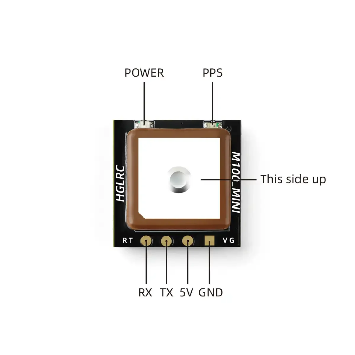 HGLRC M100 MINI GPS โมดูล M10  - Fpv Drone Flight Controller บทวิจารณ์และราคา