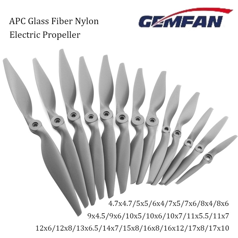 1/2PCS Gemfan APC แก้วเส้นใยไน - Fpv Drone Propeller บทวิจารณ์และราคา